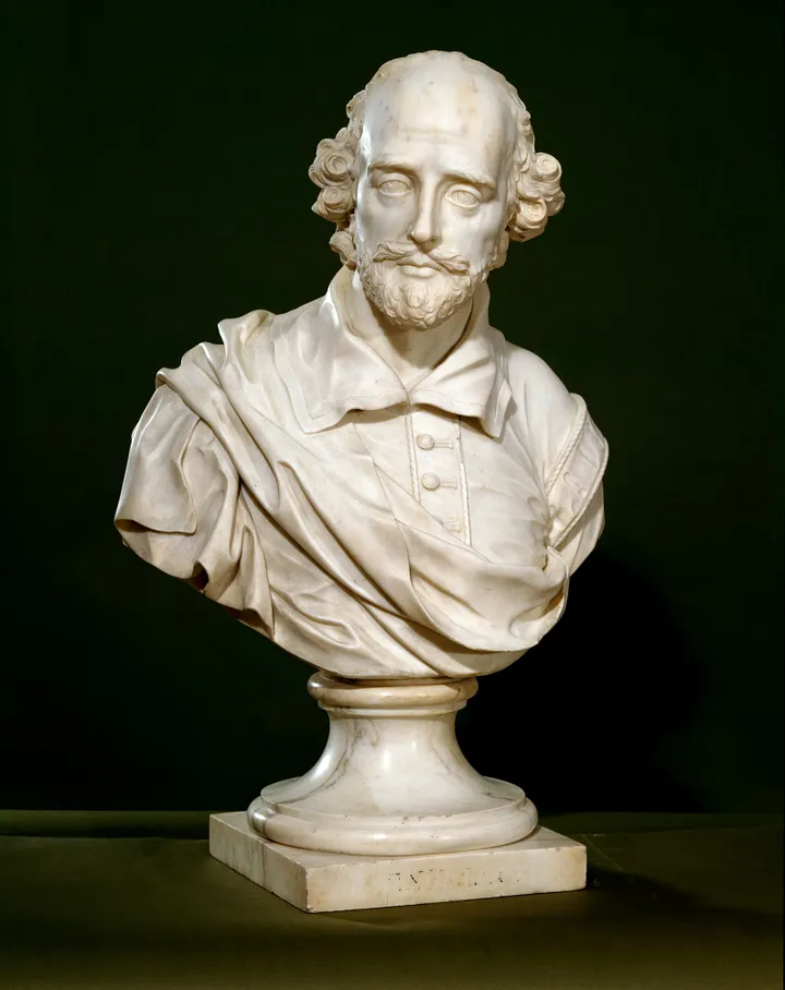 Shakespeare's bust