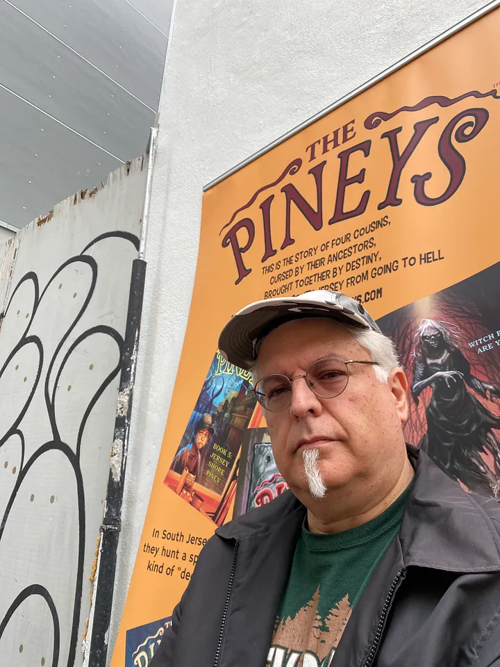 Headshot of Piney's author Tony DiGerolamo