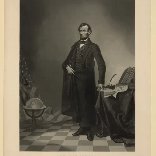 Archive image of President Lincoln